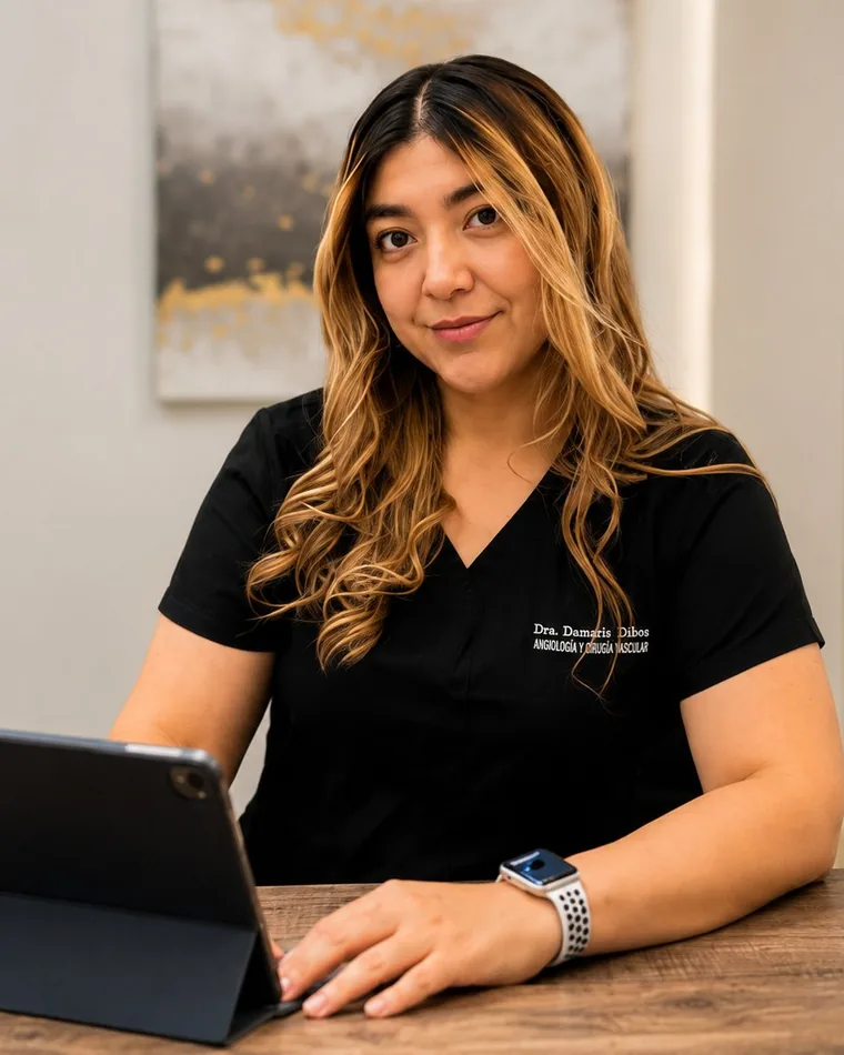 Dra. Damaris Yazmin Ortiz Morales, angióloga y cirujana vascular en Tlalnepantla y Cuautitlán